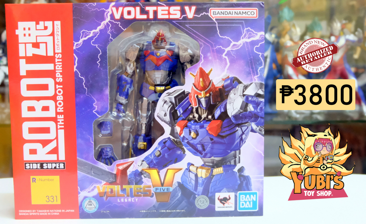 The Robot Spirits Voltes V Legacy R-331 Bandai Namco Tamashii Nations