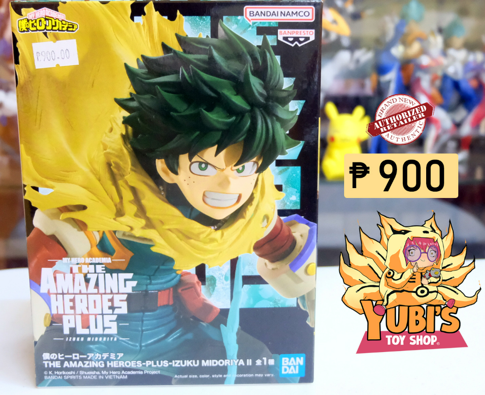 The Amazing Heroes-Plus-Izuku Midoriya