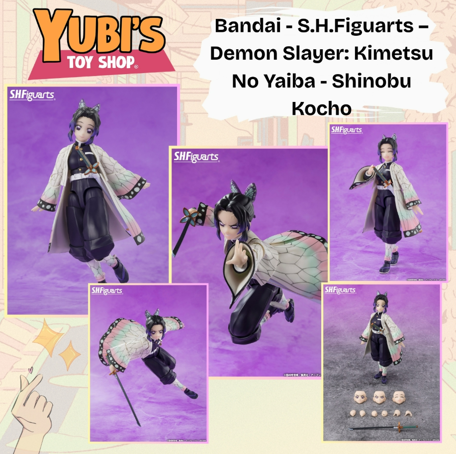 PRE-ORDER Bandai - S.H.Figuarts – Demon Slayer: Kimetsu No Yaiba - Shinobu Kocho