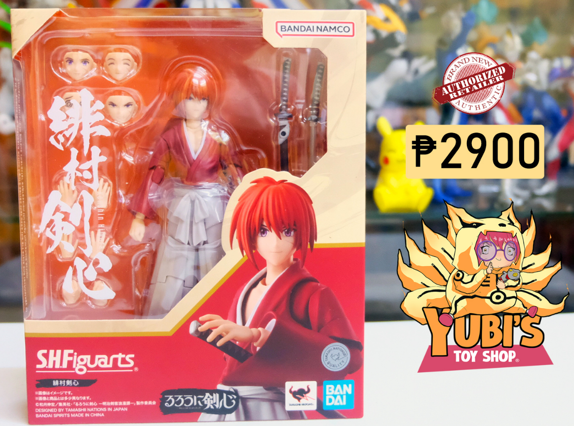 Bandai SH Figuarts(SHF) Kenshin Himura Rurouni Kenshin Figure 2024