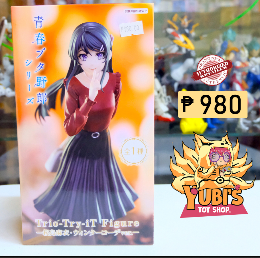 Rascal Does Not Dream Series Trio-Try-iT Figure Mai Sakurajima Winter Outfit ver.
