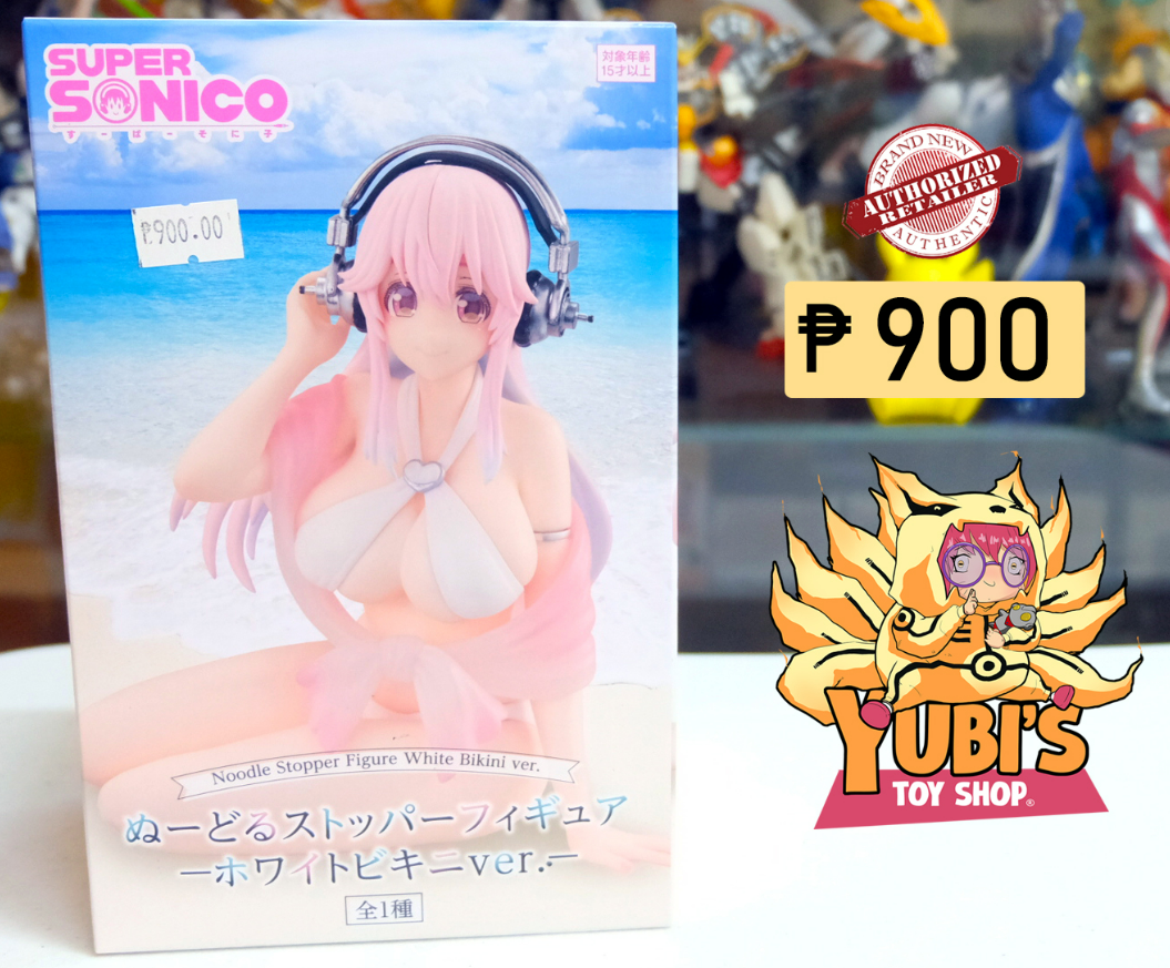 SoniComi (Super Sonico) - Sonico - Noodle Stopper Figure - White Bikini ver.