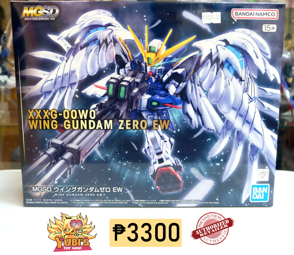 Bandai Namco MGSD Wing Gundam Zero EW Model Kit